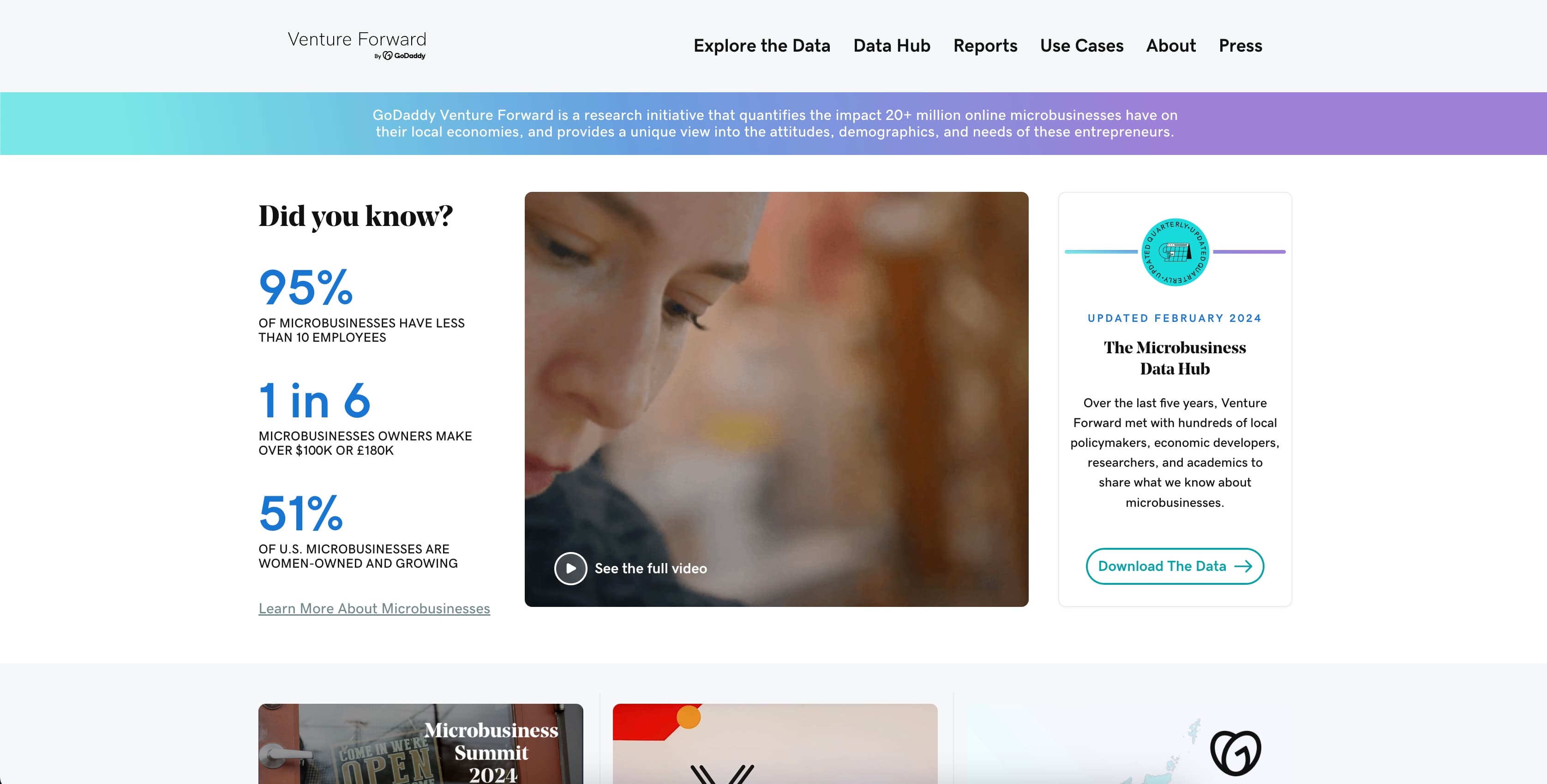 GoDaddy Project Screenshot